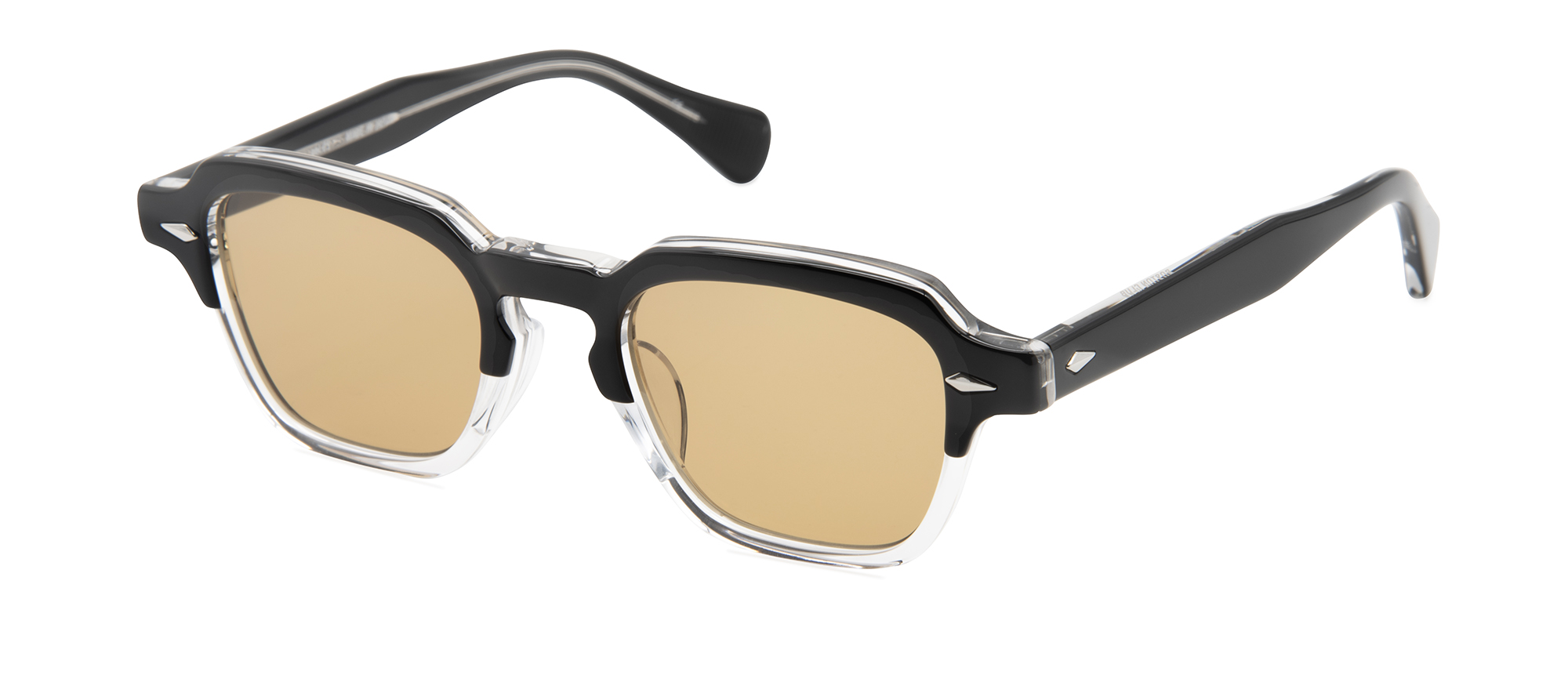 HARPER Col.S01 Black Clear（SG:Yellow Brown）